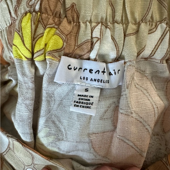 Anthropologie - Current Air Scalloped Edge Floral Skirt - Picture 6 of 8